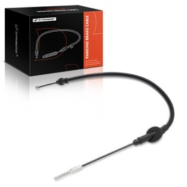 A-Premium - Conjunto de cable de freno de estacionamiento delantero compatible con modelos Ford y Mazda: Escape, Tribute, 2001-2004, transmisión manual solamente, reemplazar # EC0244150C, YL8Z2853AA