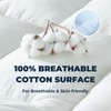 HYPREST 4 Inch Twin XL Mattress Topper Cotton,Shredded Memory Foam