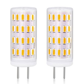Tupolife GY6.35 LED Dimmable LED Plug-In Bulbs 12 V 3 W Warm White 3000 K, Replacement GY6.35/G6.35 30 W-35 W Halogen Pin Base Lamp, 350LM AC/DC 12-24 V, Pack of 2