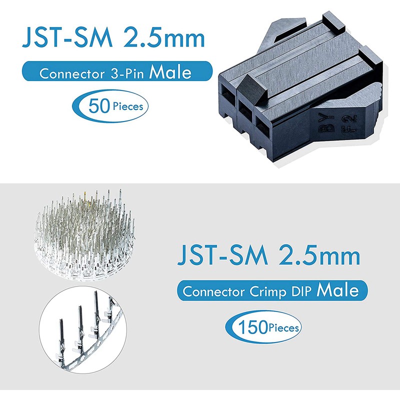 CQRobot JST SM - Conector electrónico de 3 pines de