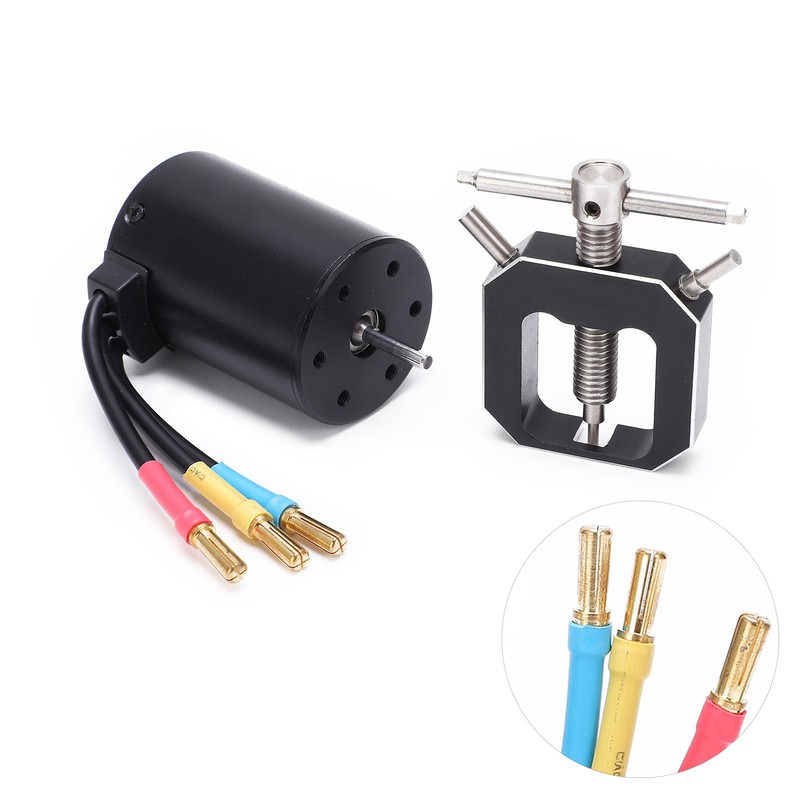 3650 3900KV Waterproof Brushless Motor Set with Pinion Gear Puller
