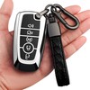 Sindeda Funda para llavero Ford con llavero de TPU suave