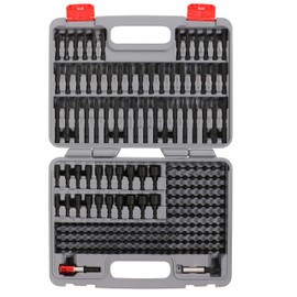 ARES 31023-208-Piece Impact Security Bit Set – Phillips, Robertson, Tamper Hex and Torx Bits, Specialty Bits, and More – Master Bit Set Includes Nut Drivers, Socket Adapters, and Extensions