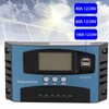 Solar Charge Controller 12V 24V Intelligent Identification MPPT Charging LCD