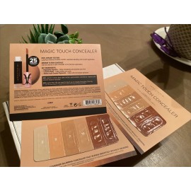 Anastasia beverly hills magic touch concealer sample card 3x