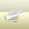 Mini Ice Scoop 6 OZ, Super Durable, Food Grade PP