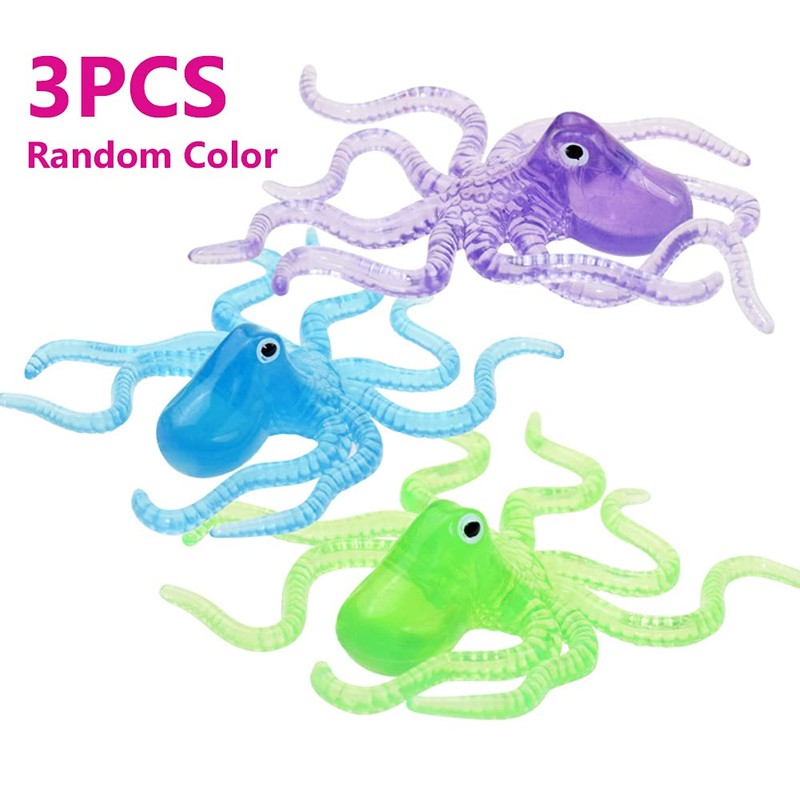 Children Summer Diving Toy Swimming Pool Underwater Octopus Shape Kids