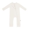 KYTE BABY Unisex Rayon Made From Bamboo Zippered Rompers Oat