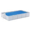 Solar Pool Cover,Insulation Film for Pools - UV-Resistant Heating Safety