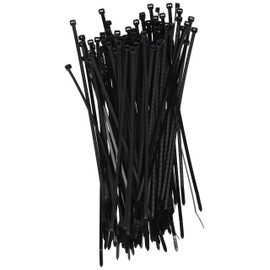 ATD Tools 20411 Black 11" 100-Piece UV Stabilized Nylon Cable Tie