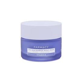 Farmacy RiIawongFarmacy 10% Niacinamide Facial Mask - Smoothing & Hydrating Skin Care Face Mask - Panthenol & Niacinamide Cream - Overnight Face Mask