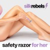 SilkRebels rasoio donna Riutilizzabile per depilazione with 5 tinsel Astra