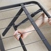 PrimaSleep 14 Inch Foldable Heavy Duty Metal Platform Bed Frame/Under-Bed