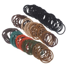 Healvian 150pcs Elastic Ponytail Hair Ties for Women Teens Versatile Bulk Hair Ropes Colors for Daily Wear Parties More Minimalist Design for Every Occasion
