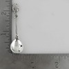 Sterling Silver Seashell Handle Salt Spoon or Mustard Spoon