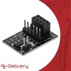 AZDelivery NRF24L01 Adapter for NRF24L01 RF Wireless Transceiver Module, 2.4