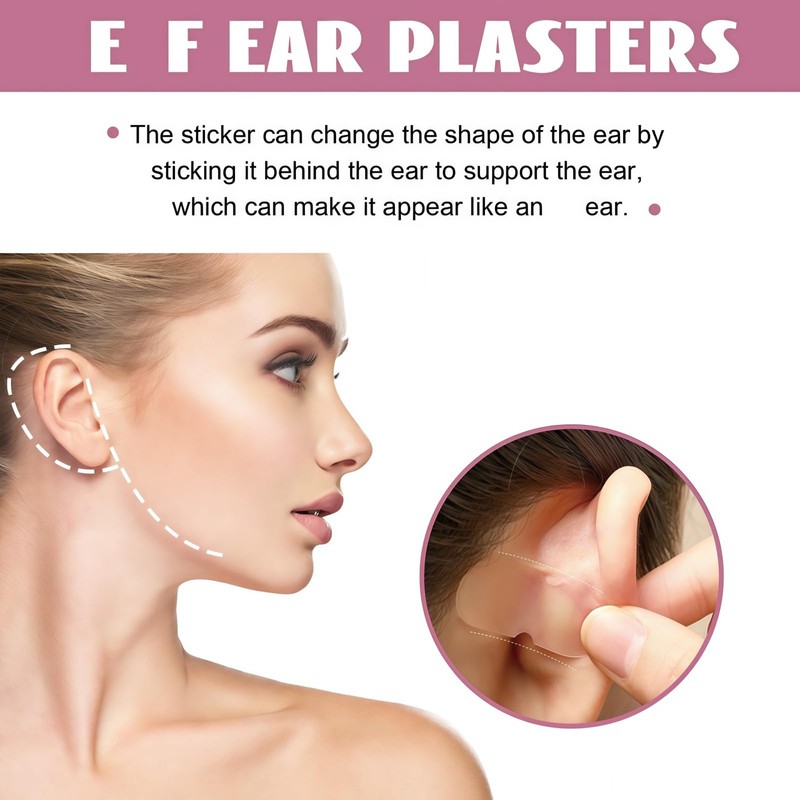 30PCS Cosmetic Ear Corrector,Solve Big Ear Problem with E-ar Stickers,E-ar