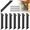 Set of 8 Heavy Duty 45 Degree Angle Brackets, 4x4