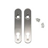 Locinox Stainless Steel Long Plate for Hybrid Mortice Locks Gates