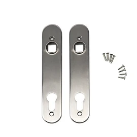Locinox Stainless Steel Long Plate for Hybrid Mortice Locks Gates Lock Wing