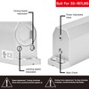 Commercial Door Closer, ADA Compliant, Grade 1, Surface-Mounted, UL 3-Hour