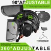 GREEN DEVIL Forestry Chainsaw Safety Helmet with Bluetooth Ear Muffs