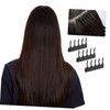 BIUDECO 40pcs C-Shaped Hair Extension Clips for Extension Machine No-Trace