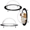 Goaste 2 Pack Dog Fence Window, 12.4 Inch Clear Pet