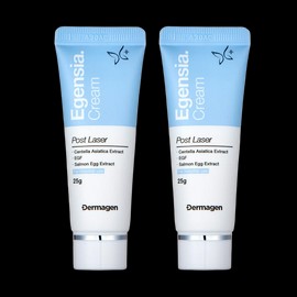 Dermagen Egencia EGF skin recovery cream 25g regenerative cream for use after mole removal x 2 / 더마겐 이젠시아 EGF 피부회복 크림 25g 점뺀후 사용하는 재생크림 x 2개