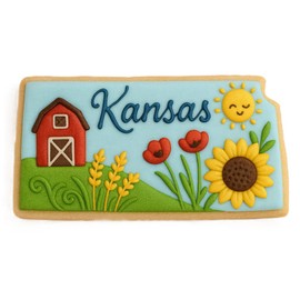 Kansas State 3.5 Inch Cookie Cutter from The Cookie Cutter Shop – Tin Plated Steel