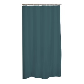 Douceur d'Intérieur, Shower Curtain 180 x 200 cm Vitamin Blue/Emerald PEVA