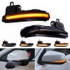 XUKEY 2 Sequential LED Side Mirror Turn Signal Lights Smoked