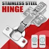 HBL' 10 Pcs Cabinet Hinges Soft Close Hinges, 35MM 110
