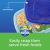 Ziploc Food Storage Meal Prep Containers Reusable for Kitchen Organization,