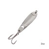 Fish WOW! 10pcs 2oz Casting Spoon Jig Lures Hammered Spoons