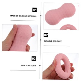 Ipetboom 4pcs Yoga Massage Ball for Relaxation Pink Fitness Massage Balls for Relief Circulation for Yoga