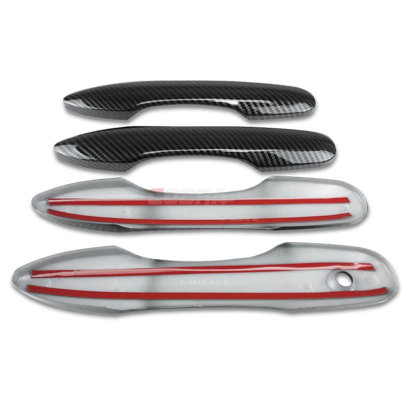 CBK For 2018–2020 Camry Carbon Fiber Look 4DR Door Handle