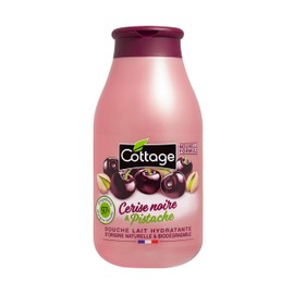 Cottage Moisturising Shower Milk with Black Cherry & Pistachio Fragrance – 97% Natural Ingredients, pH Neutral, Dermatologically Tested, Hydrating & Gentle Body Wash, Suitable for Sensitive Skin,250ml