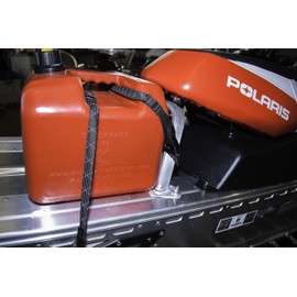 LYNX Hooks L3049 Reflective Tie Down Straps - Black (Pack of 2)