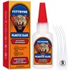 Super Plastic Glue 30 g, Super Glue for Plastic, Strong