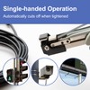 OFFO Metal Zip Tie Gun, Stainless Steel Automatic Cable Tie