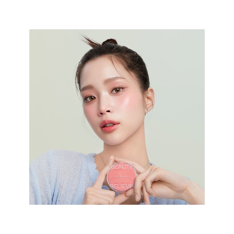 Jung Saem Mool 정샘물 아티스트 쿠션 블러쉬 + 톤업선베이스3ml +