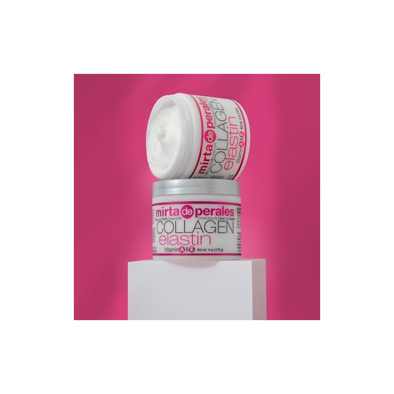 Mirta De Perales Collagen Elastin Cream 4 Oz. 2-PACK by