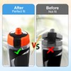 PEUTIER 2pcs Clip for Gatorade GX Bottle with 3-in-1 Cup