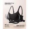 Ubras Lift Support Bra with Widen Side, Full Coverage Seamless