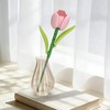 LYNGVA SAIRO Pink Tulip Flower Bouquet Building Block Set
