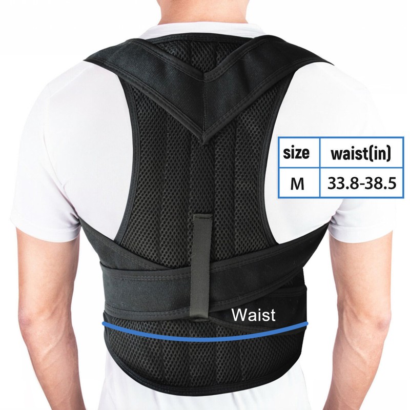 Posture Corrector for Men Women Back Brace Adjustable Straps Shoulder