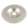 Sourcingmap Marble Stone Diamond Grinding Disc, 100 Grit, 3 9/10-Inch