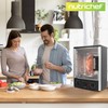 Nutrichef Vertical Countertop Oven with Rotisserie, Bake, Broil, & Kebab