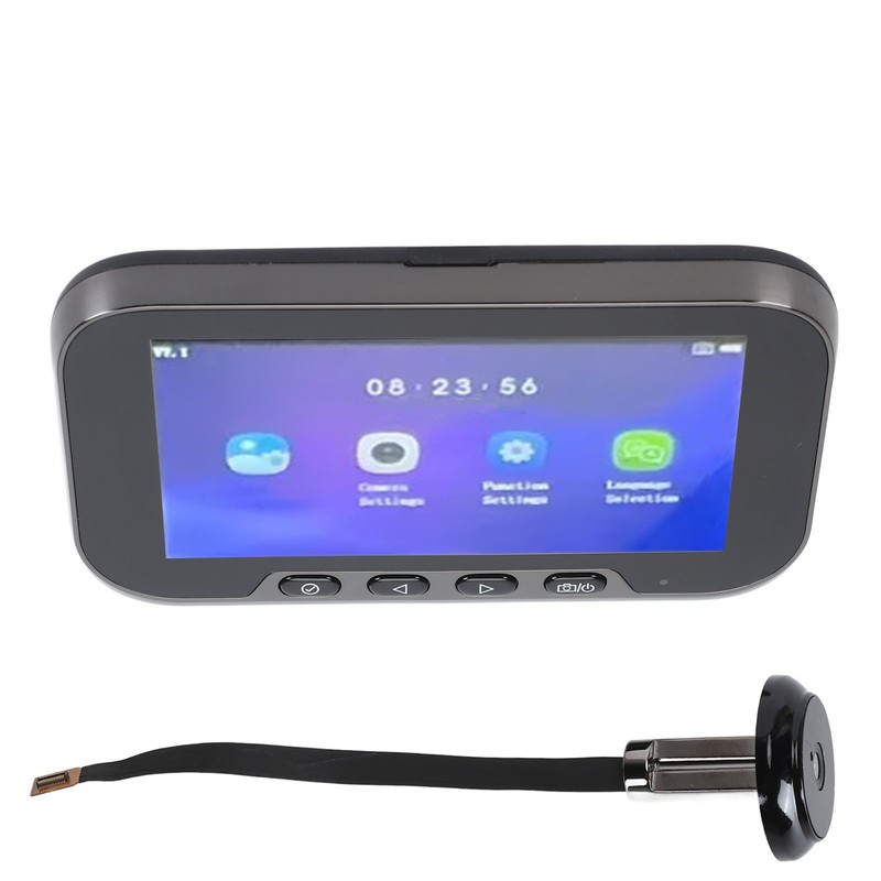 Visual Doorbell Camera with 4.5 Inch Screen Motion Detection 1080P